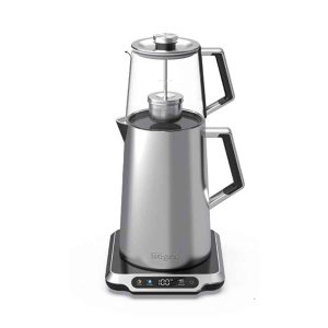 چای ساز روگن مدل RU-1515 اصل (نمای کامل و طراحی استیل)