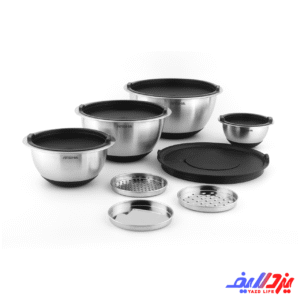 سرویس کاسه مخلوط کن ۱۲ تکه عرشیا مدل MB278-3638