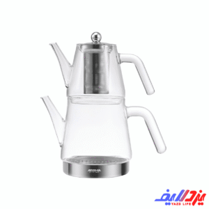 کتری و قوری شیشه ای عرشیا مدل GT115-3835