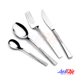 سرویس قاشق و چنگال 86 تکه 12 نفره عرشیا مدل TM762S-3044